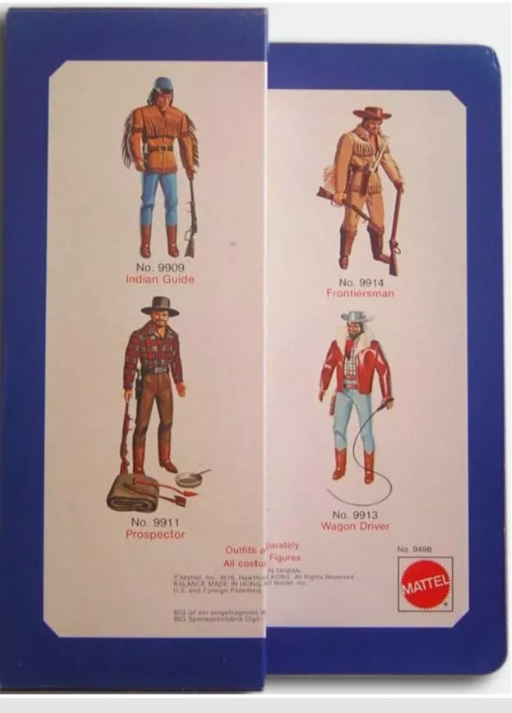 Big Jim 9498 Karl May Buffalo Bill Mattel (141) Vintage selten