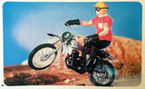 🥇 BIG JIM MATTEL 💪 MOTO HONDA ELSINORE 💪 No.7373 1976 ☆ customBOX ☆ COMPLETO!
