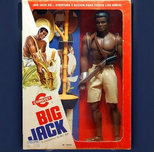 BIG JIM CONGOST ☆ BIG JACK EL COMPANERO DE BIG JIM No.4347 1976 customBOX ►NEW◄