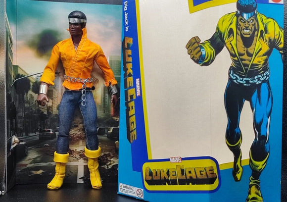 🥇 BIG JIM MATTEL BIG JACK 💪 Action Figure Luke Cage Marvel Mockup ®INEDITO NEW