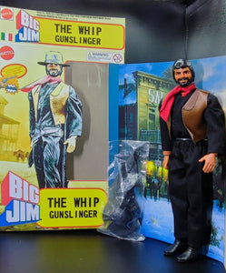 BIG JIM MATTEL THE WHIP inedito MOCKUP 💪 THE WHIP GUNSLINGER 1974 BY Dave James