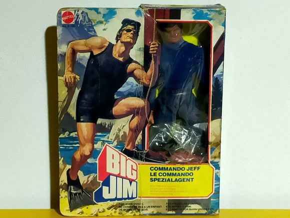 Big Jim Produzione Europea Anno 1980 Mattel 5100 ►SERIE SPY COMMANDO JEFF ◄ MISB