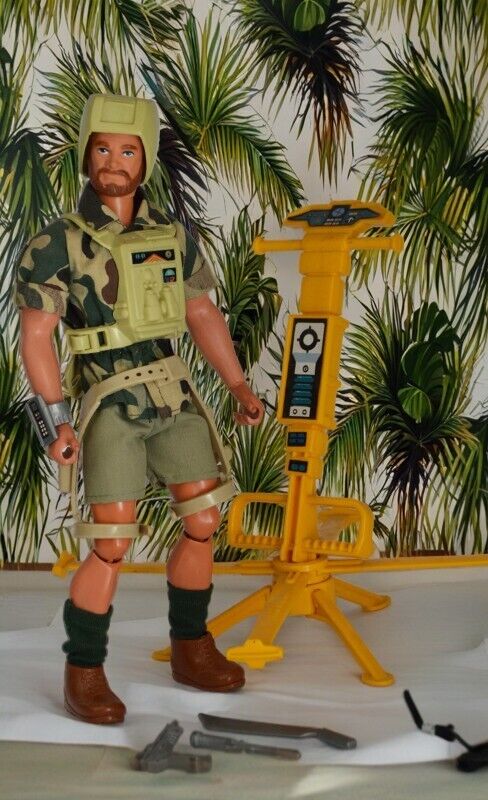 🥇 BIG JIM MATTEL 💪 Global Command Dr. ALEC 💪 No. 9300 1984 ☆ RESTOREDbox ☆NEW