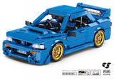 Compatibile 100% con TECHNIC ☆ MOC AUTO SPORT SUBARU WRX RETRO/CARICA ☆ ► NUOVO◄