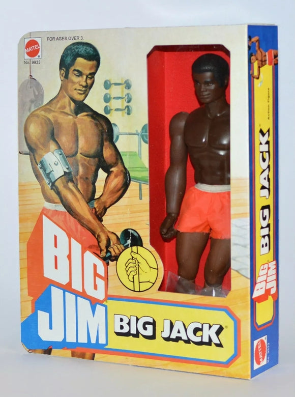 BIG JIM ☆ BIG JACK G. H. ☆ '76 # 9933 - PRODUZIONE EUROPEA- ► NEW ◄ REPROBOX v.5