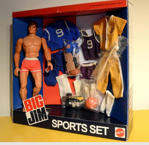 BIG JIM - Sport Set 1972 NO.4374 - ORIGINALE MAI GIOCATO - ✧PATENT PENDING✧