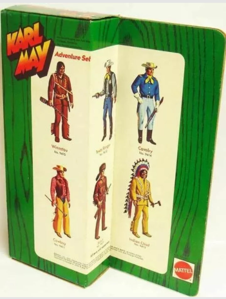 Karl May (Big Jim) - Mattel - Hatatitla Cheval marron (réf 7384 Karl May (Big Jim) - Mattel - Hatatitla Cheval marron (réf 7384