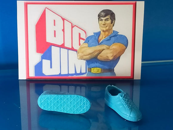 BIG JIM MATTEL SCARPE DA GINNASTICA