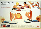 BIG JIM MATTEL ☆ GOLD MEDAL BOXER SET ☆ #7425 REPROBOX HANDMADE ►NEW◄ PERFECT