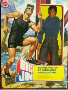 BIG JIM ☆ COMMANDO JEFF ☆ 1980 #5100 -PRODUZIONE EUROPEA - ►NEW◄ ☆RARO☆ PERFECT