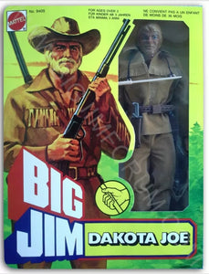 FAR WEST BIG JIM " DAKOTA JOE 9405 PRODUZIONE EUROPEA " 1975 REPROBOX HandMade