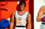 BIG JIM MATTEL ☆ GOLD MEDAL BOXER '74 ☆ No.7372 REPROBOX HANDMADE ►NEW◄ PERFECT