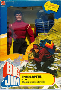 BIG JIM SERIE SPY 💪 OPERATEUR RADIO 1983 ☆ MATTEL 4124 BOX REPRO PERFETTA ►NEW◄