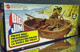 BIG JIM  PRODUZIONE EUROPEA 1978 ☆ BARCA DEI PIRATI MATTEL 2258 ☆ IN REPRO BOX