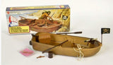 BIG JIM  PRODUZIONE EUROPEA 1978 ☆ BARCA DEI PIRATI MATTEL 2258 ☆ IN REPRO BOX