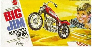 BIG JIM  PRODUZIONE AMERICANA 1972 ☆ RUGGED RIDER MATTEL 8386 ☆ IN REPRO BOX