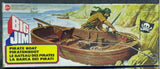 BIG JIM  PRODUZIONE EUROPEA 1978 ☆ BARCA DEI PIRATI MATTEL 2258 ☆ IN REPRO BOX