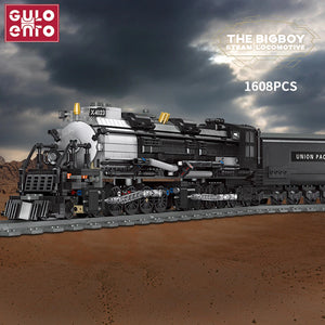 100% compatibile con TECHNIC TRENO ► MOC CITY STEAM LOCOMOTIVA BIGBOY ◄