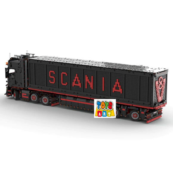 MOC ☆ SCANIA TRUCK R 620 6988pcs ☆ 100% compatibile TECHNIC STATICO