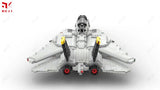 MOC ☆ AEREO JET F14 TOMCAT MINIFIGURE INCL.2211pz☆ 100%compatib. TECHNIC STATICO