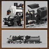 100% compatibile con TECHNIC TRENO ► MOC CITY STEAM LOCOMOTIVA PRIMI 900 ◄