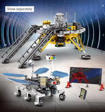 SERIE SPAZIO 100% COMPATIBILE ☆ MOC LANDER SPACE ROCKET ☆ 1298 pcs ►NEW