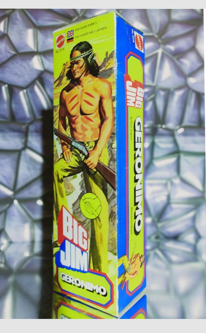 BIG JIM ACTION FIGURA GERONIMO MATTEL