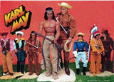 FAR WEST BIG JIM ☆ KARL MAY OLD FIREHAND ☆ GRIP HAND '76 #9497 REPROBOX ► NEW ◄ COMPLETO