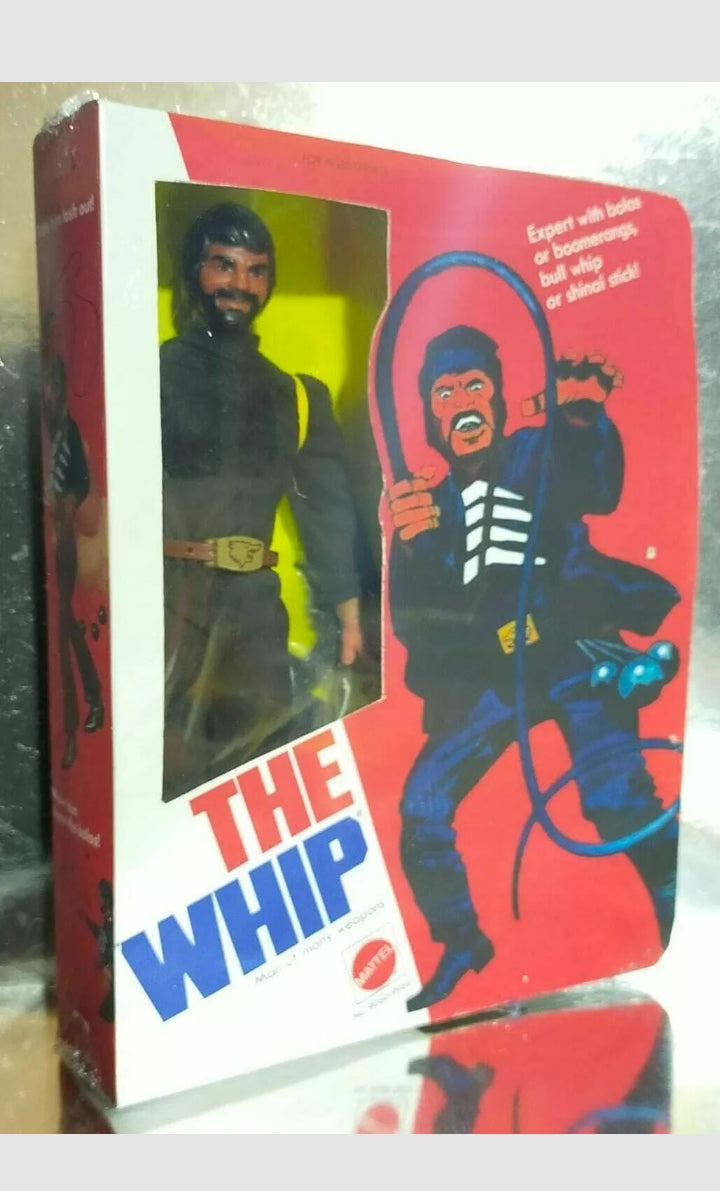2) MATTEL BIG JIM P.A.C.K. THE WHIP FIGURE 2) MATTEL BIG JIM P.A.C.K. THE WHIP FIGURE
