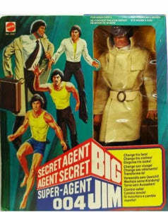 BIG JIM ☆ AGENTE SEGRETO 004 '79 ☆ 2687 BOX REPRO PERFECT ►NEW◄ VASCHETTA REPRO