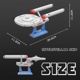 100% compatibile TECHNIC ☆ MOC STAR TRECK ASTRONAVE USS ENTERPRICE TV MOVIE ☆