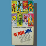 BIG JIM produzione EUROPEA ☆ BIG JIM THE FIRST ART 4332 1972 ☆ REPRO BOX LARGO