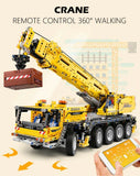 CQB 100% compatibile con TECHNIC ☆ CAMION GRU - CRANE 2590 Pcs ☆ RADIOCOMANDATO►