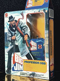 🥇 BIG JIM MATTEL produzione EUROPEA PROFESSOR OBB 1981 💪 customBOX NEW💪 SPY💰