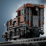 100% compatibile con TECHNIC Treno ☆MOC LOCOMOTIVA Steampunked Coccodrillo☆►NEW◄