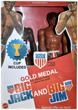 BIG JIM inedito "Gold Medal Duo Olimpic Champ" MOCKUP HandMade Custom ►NEW◄