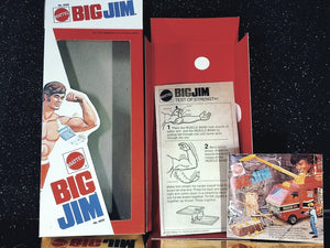 🥇 BIG JIM MATTEL Produzione Europea #4332 '72 BIG JIM THE FISRT 💪 customBOX💪