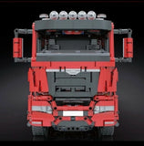 ☆ MOC CAMION POMPIERI SOCCORSO GRU 4620pz ☆100% compatibile TECHNIC MOTORIZZATO