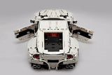 100% compatibile con TECHNIC MOC ☆ 1/8 FERRARI BERLINA F12 WHITE ☆ 3158pcs STATICO