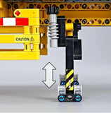 100% compatibile con Technic☆MOC CITY HIGH-TECH RIMORCHIO CON CONTAINER 3500pz☆