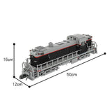 100% compatibile con TECHNIC Treno ☆ MOC UNION PACIFIC ED ALCO ED RS2 1/38 ☆