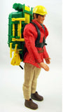 BIG JIM MATTEL ☆ SOCCORSO ALPINO '78 ☆ No.2260 REPROBOX HANDMADE ►NEW◄ PERFECT