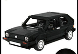 100% compatibile con Technic ☆MOC VOLKSWAGEN GOLF GTI MK1 1390PZ☆ CERTIFICATO 3A