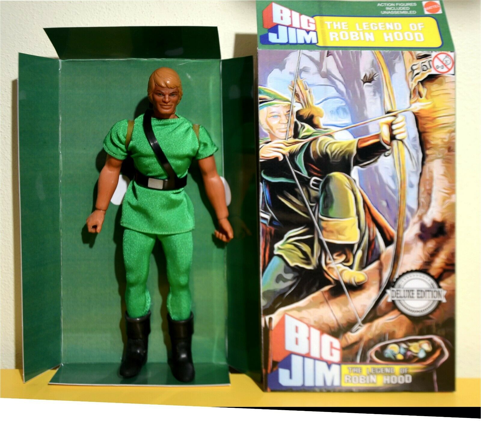 BIG JIM INEDITO ☆ The Legend Of ROBIN HOOD ☆ LIMITED EDITION MOCKUP CU – G.G.  Store Collection