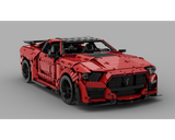 100% compatibile con Technic ☆ MOC AUTO 1/8 DA CORSA SHELBY GT 500 3932pz ☆►NEW