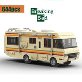 100% compatibile con Technic ☆MOC CARAVAN BREAKING BAD PINKMAN COOKING 644 pz ☆