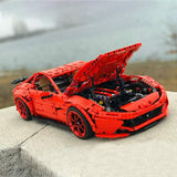 100% compatibile con TECHNIC MOC ☆1/8 FERRARI BERLINA F12 RED ☆ 3158 pcs STATICO