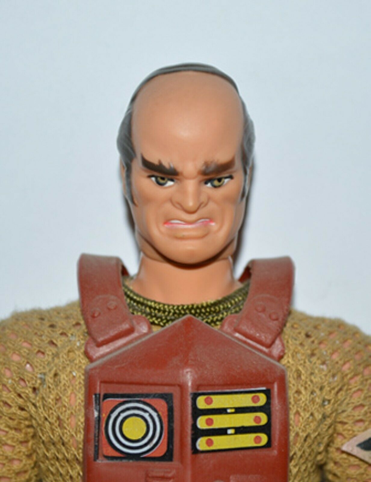 Figurine Big Jim Série Commando – Baron Fangg (ref.9302) Mattel, Occasion