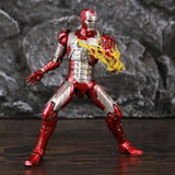 MARVEL IRON MAN MK5 MOVIE ACTION FIGURE LEGENDS 7" 17cm☆ ZD TOYS IN BOX 2 IN 1