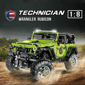 CQB 100% compatibile Technic ☆ 3300pz ► JEEP WRANGLER RUBICON 1/8 ◄ NEW PERFECT►